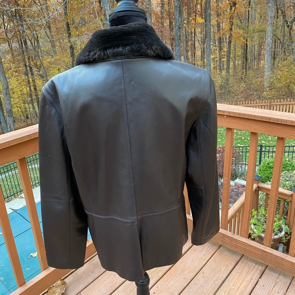 Bill Blass Leather Jacket - Picture 2 of 6